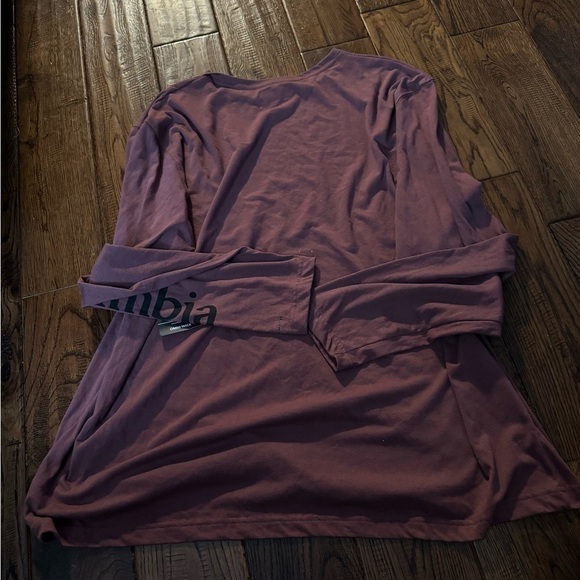 NWT COLUMBIA Thistletown HillsMen’s Long Sleeve Logo tee Size XXL/2TG - Picture 5 of 11